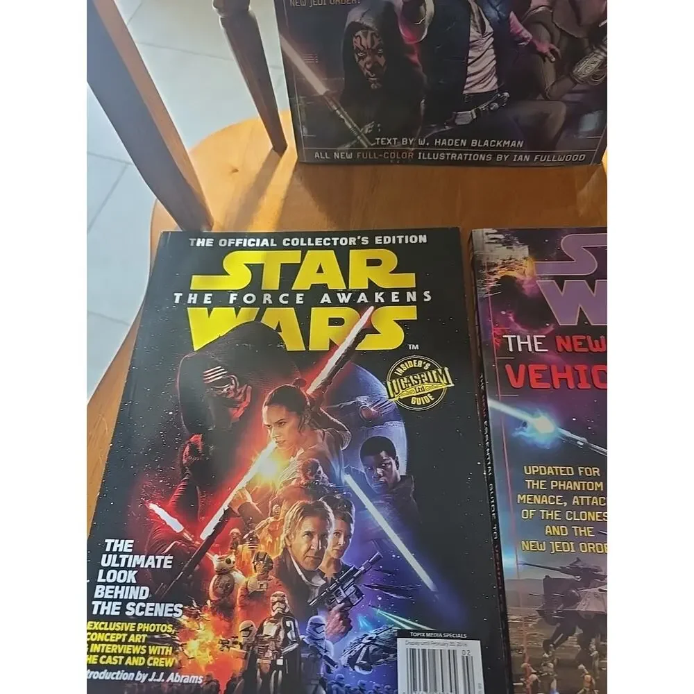 VTG Star Wars Essential Guides‎ Vehicle Fantasy Science Fiction Paperback Books